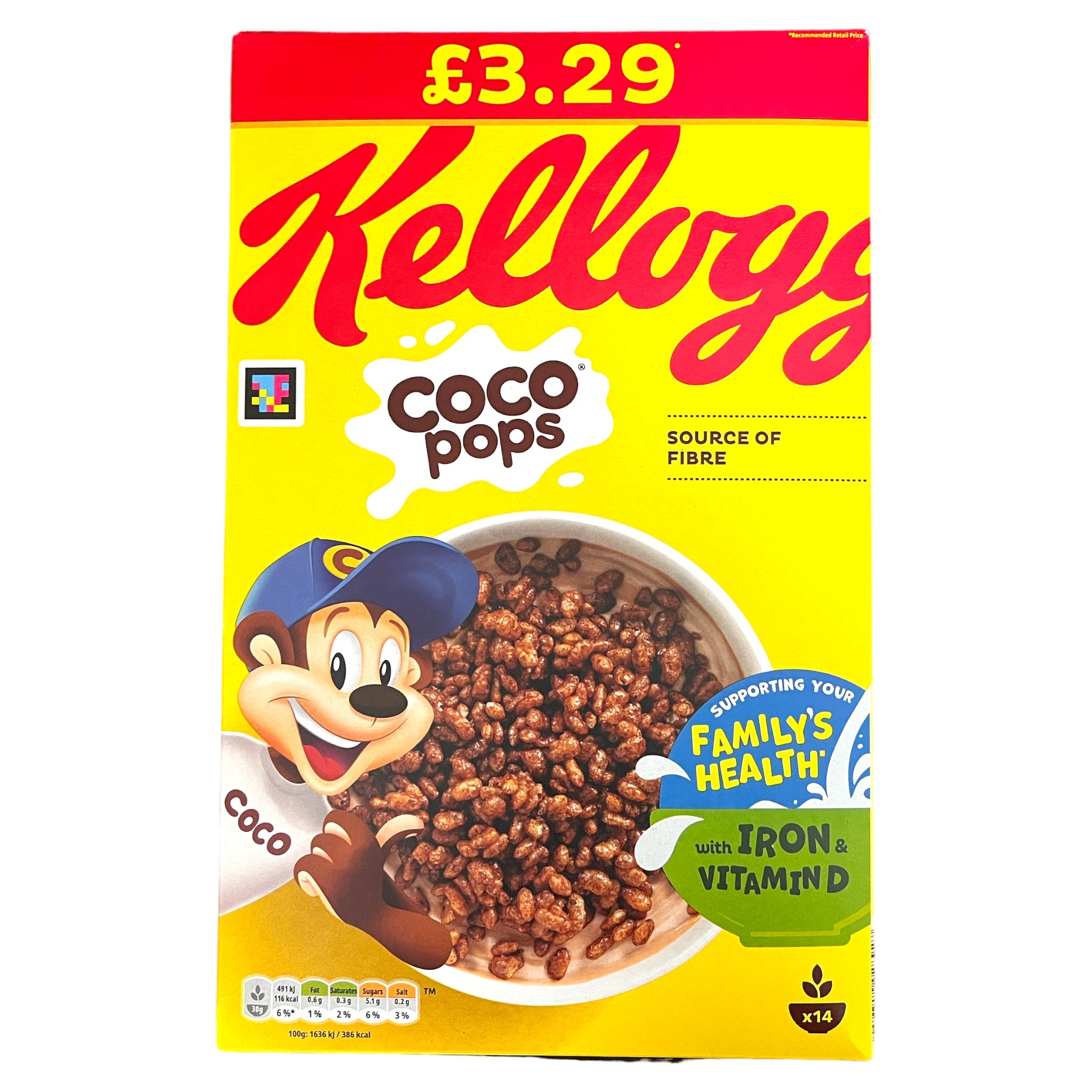 Pops　420g　Kellogg's　Coco
