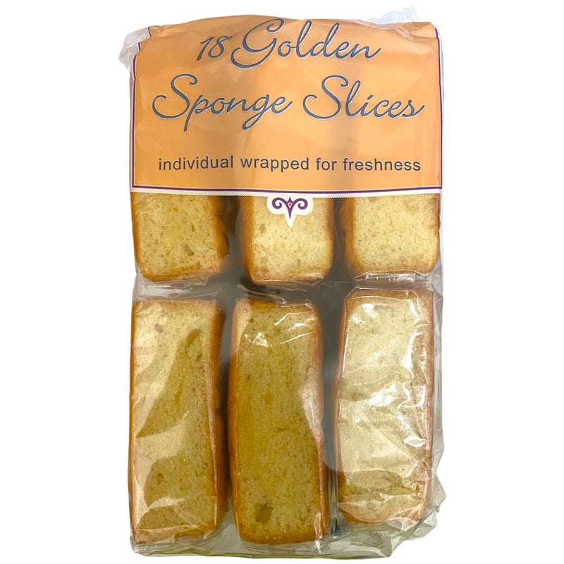 Cabico Golden Sponge Slices x 18