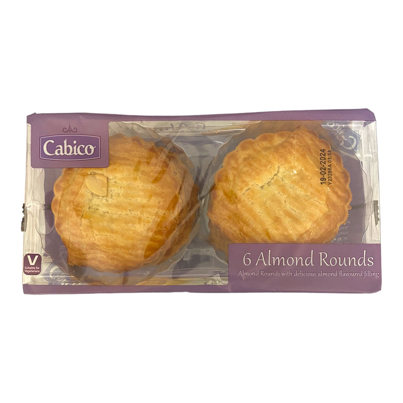 Cabico Almond Rounds x 6