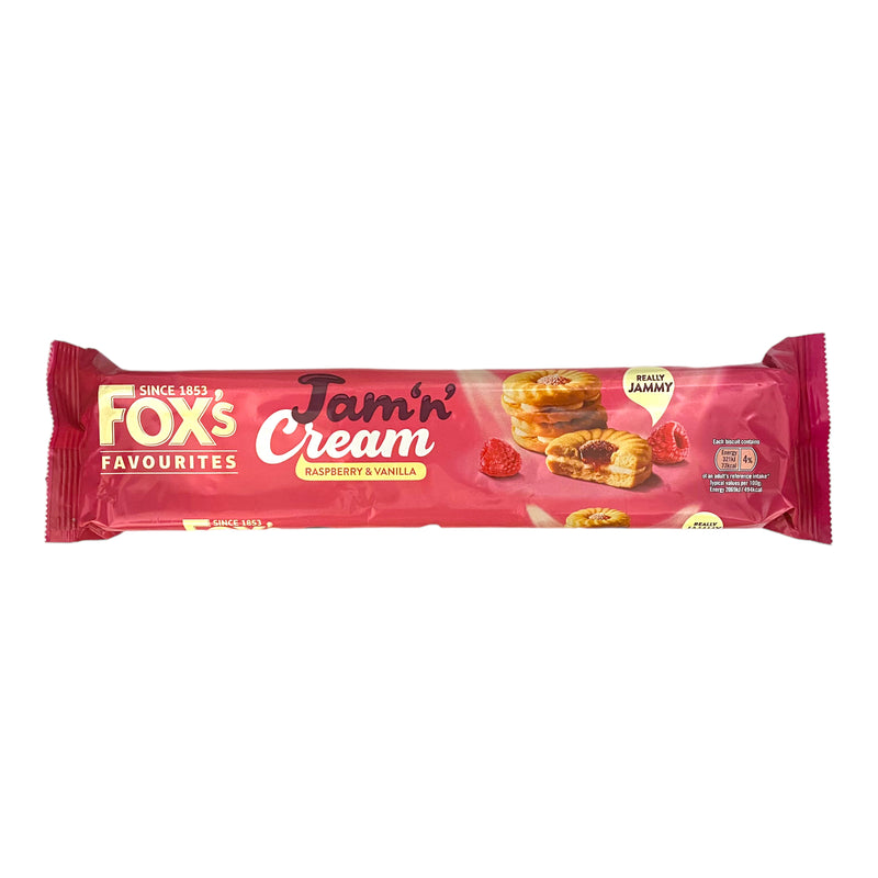 Fox’s Jam ‘n Cream 150g