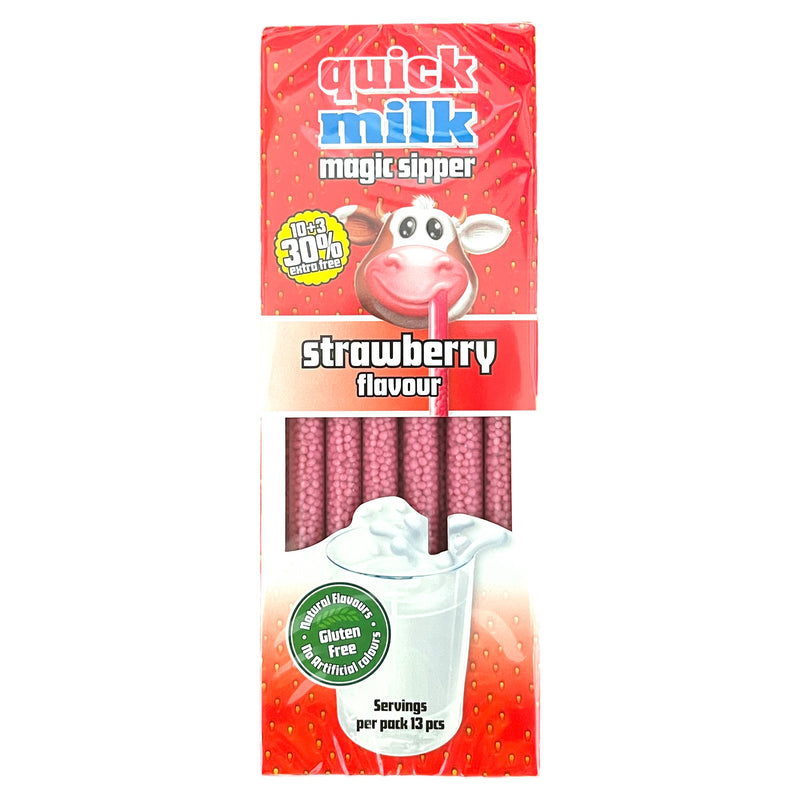 Quick Milk Magic Sipper Strawberry 78g