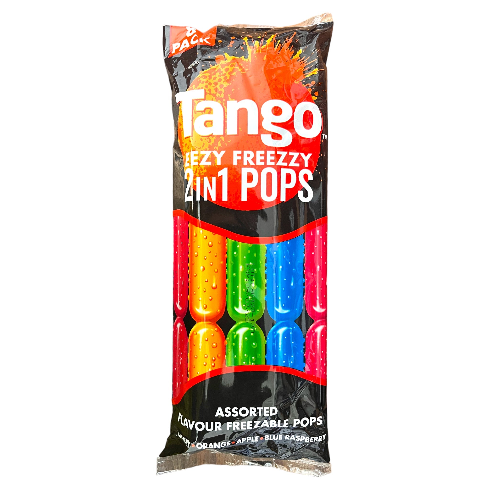 Tango Eezy Freezzy 2 In 1 Pops 600ml