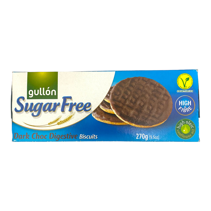 Gullon Sugar Free Dark Choc Digestive 270g