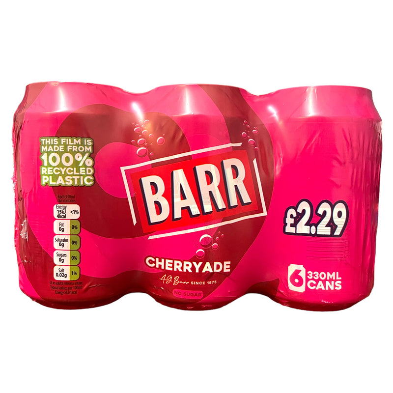 Barr Cherryade 6 x 330ml