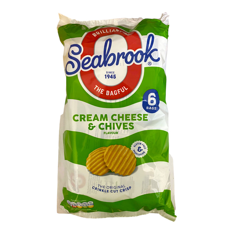 Seabrook Cream Cheese & Chives 6pk