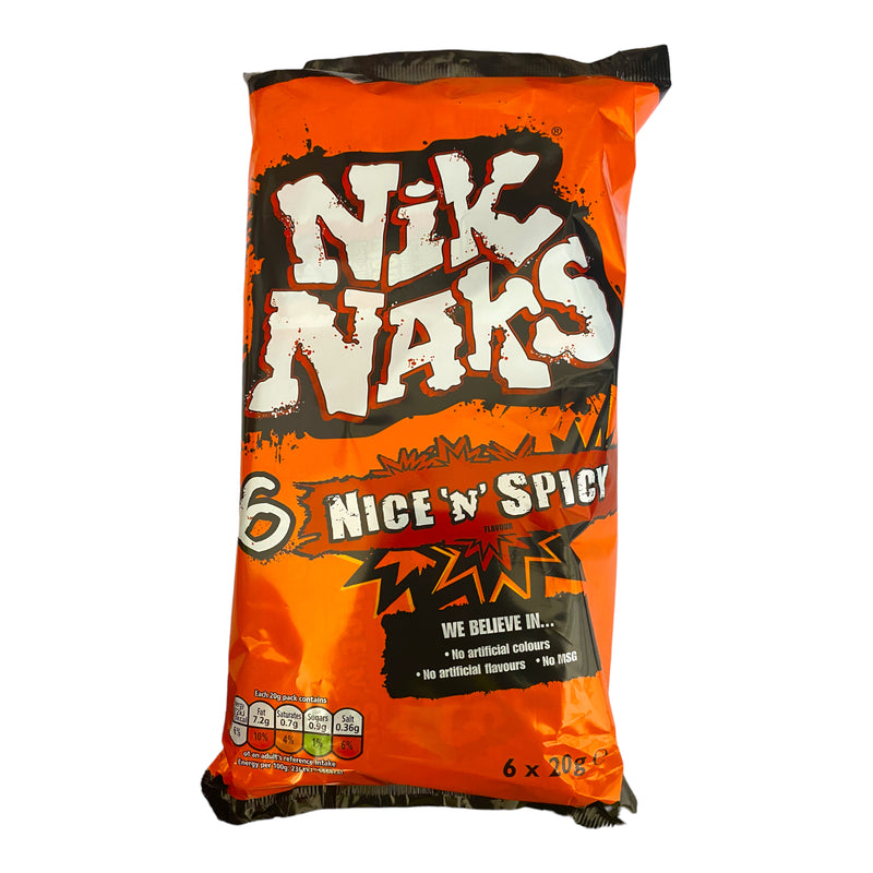 Nik Naks Nice n Spicy 6pk
