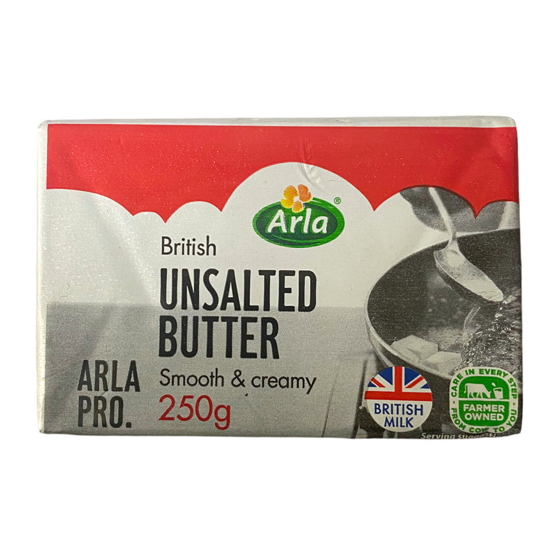 Arla Unsalted Butter 250g