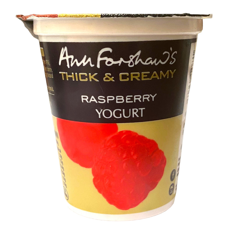 Ann Forshaws Raspberry Yogurt 125g