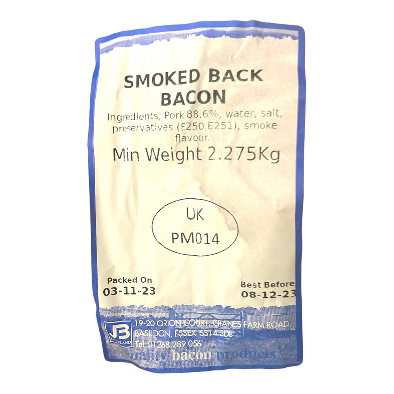 Smoked Back Bacon 2.275kg