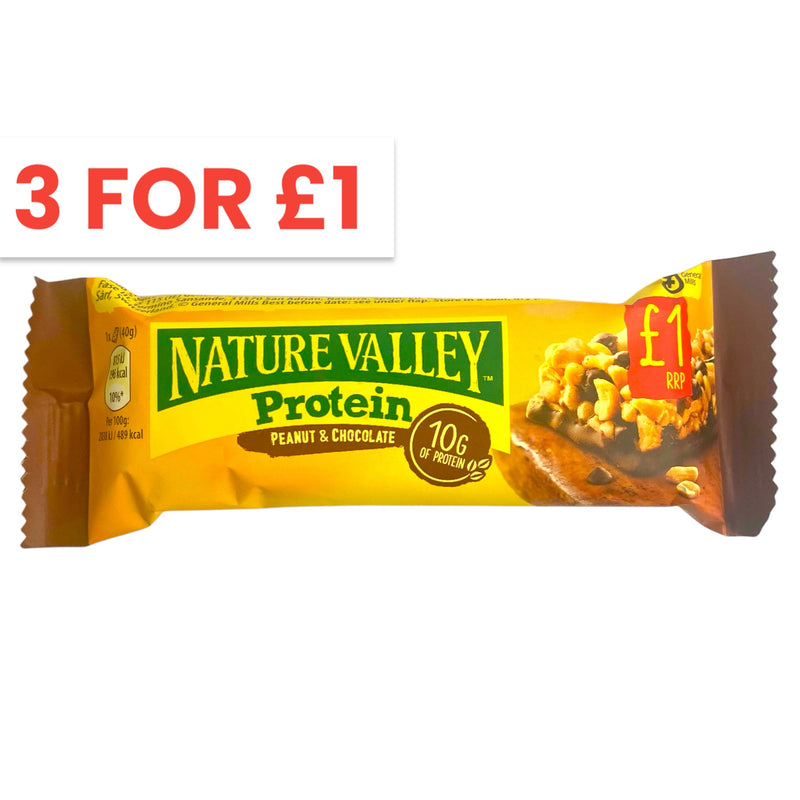 Nature Valley Protein Peanut & Chocolate Bars 40g