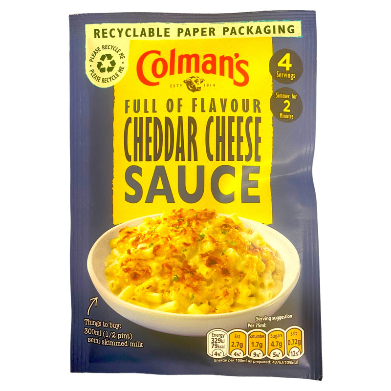 Colmans Cheddar Cheese Sauce 40g