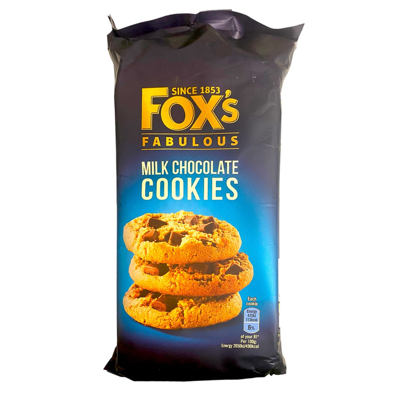 Fox’s Fabulous Milk Chocolate Cookies 180g