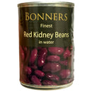 Bonners Finest Red Kidney Beans in Water 400g