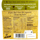Joe & Sephs Vegan Toffee Apple & Cinnamon Gourmet Popcorn 32g B.B: 31/08/2026