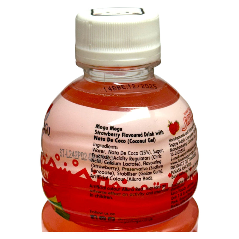 Mogu Mogu Strawberry Drink 320ml