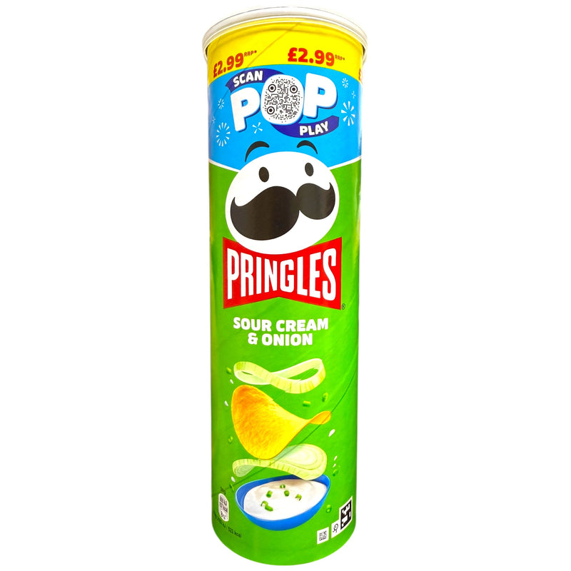 Pringles Sour Cream & Onion 165g