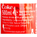 Coca Cola Cherry Float Case of 12 x 500ml BB: 30/06/2026