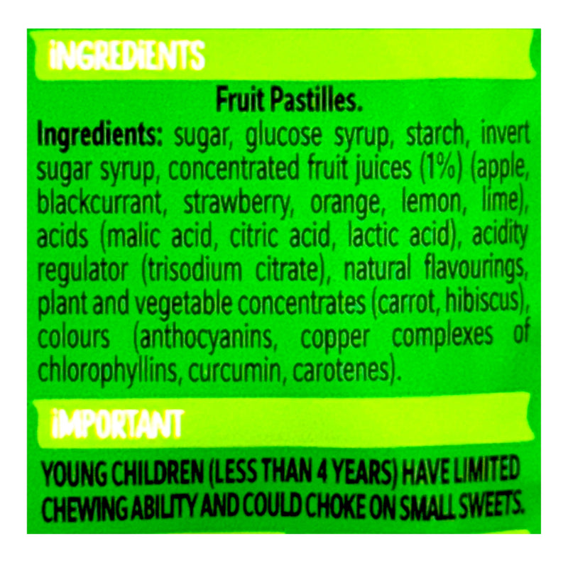 Rowntrees Fruit Pastilles 114g