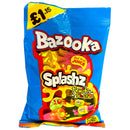 Bazooka Splashz Fruit Fiesta Sweets 120g