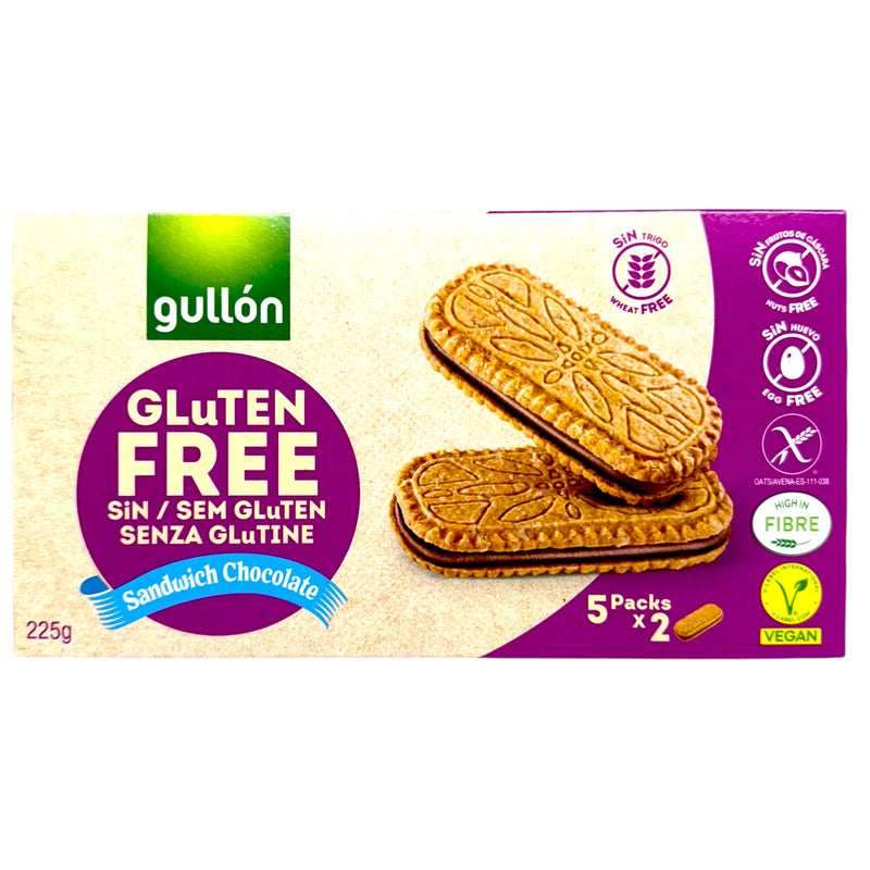 Gullon Gluten Free Sandwich Chocolate 225g