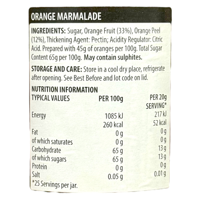 Goodwins Orange Marmalade 500g