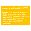 Cooper & Pals Play & Squeak Cheetah Dog Toy