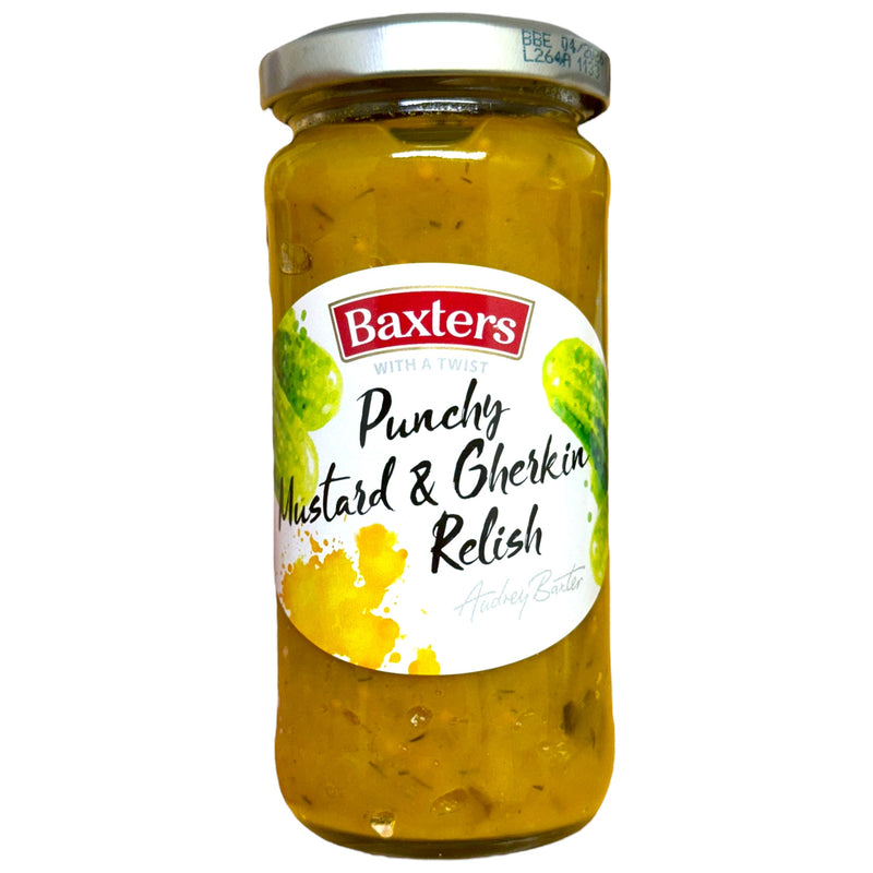 Baxter’s Punchy Mustard & Gherkin Relish 225g