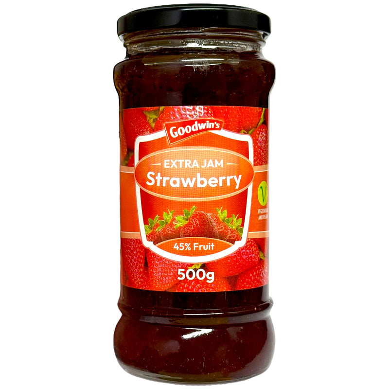 Goodwins Extra Strawberry Jam 500g