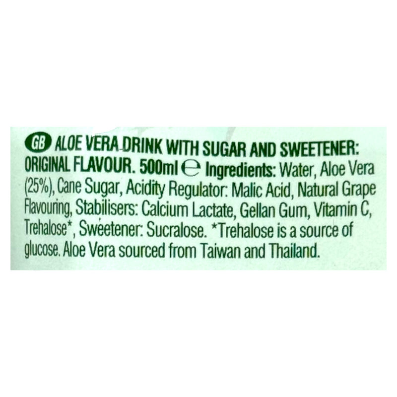 Say Aloe Original Aloe Vera Drink 500ml