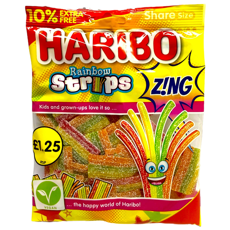 Haribo Rainbow Strips 143g