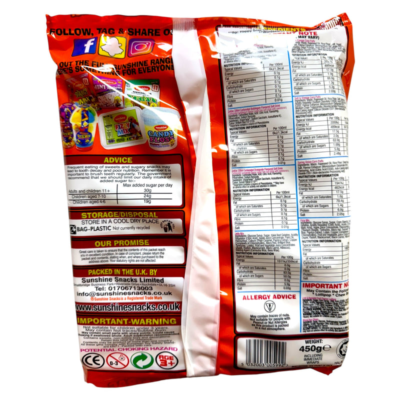 Sunshine Party Treat Bag 450g