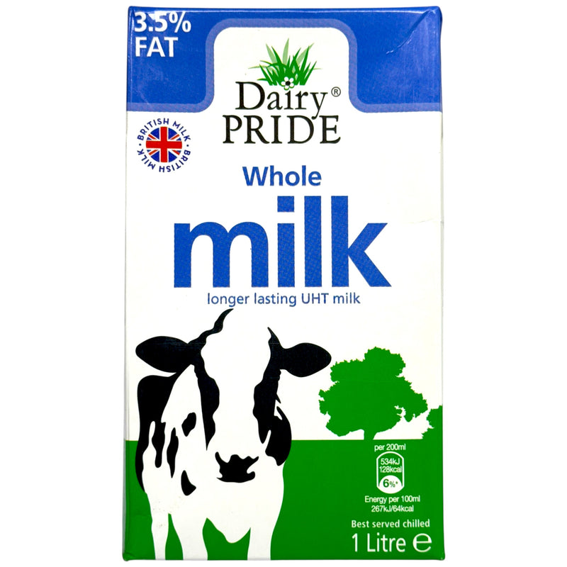 Dairy Pride Whole UHT Milk 1L