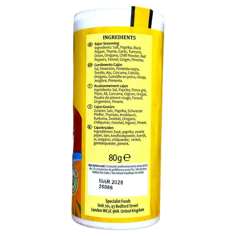 Tropical Sun Cajun Seasoning 100g