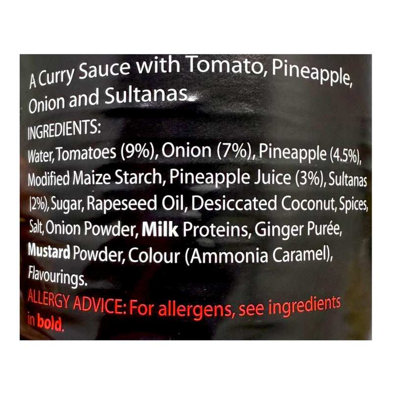 Bonners Finest Curry Cooking Sauce 400g