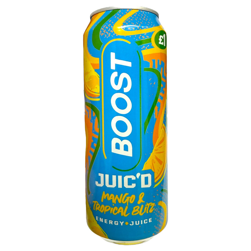 Boost Energy Mango & Tropical Blitz 500ml