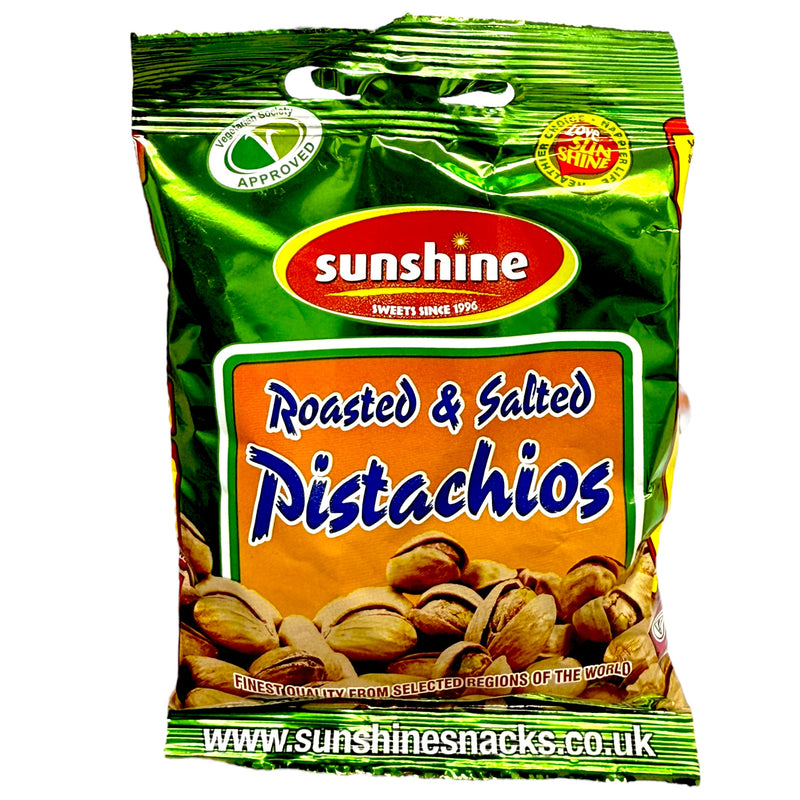 Sunshine Roasted & Salted Pistachios 50g