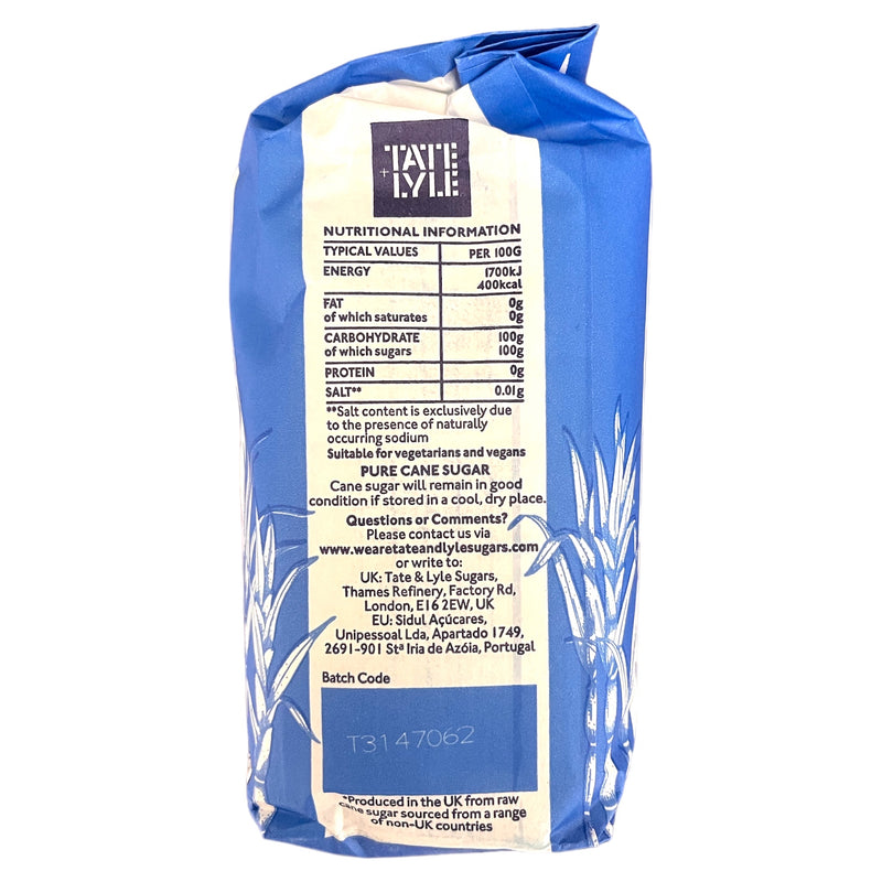 Tate Lyle Pure Cane Granulated Sugar 1kg