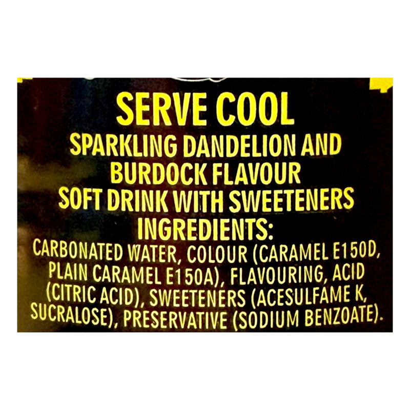 Barr Dandelion & Burdock 2L