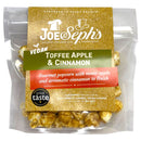 Joe & Sephs Vegan Toffee Apple & Cinnamon Gourmet Popcorn 32g B.B: 31/08/2026