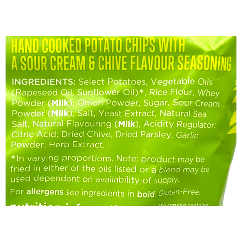 Kettle Hand Cooked Sour Cream & Chive 130g