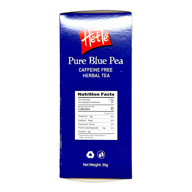 HetTe Pure Blue Pea 20pk