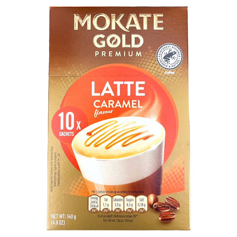 Mokate Gold Latte Caramel 10