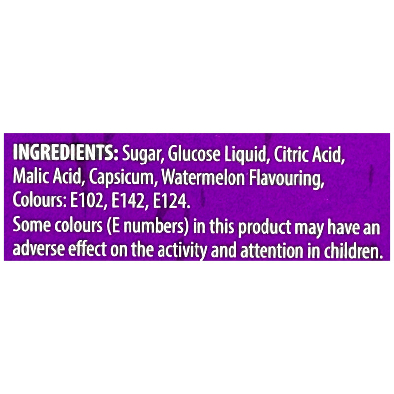 Suga Sours Candy Box Hotz Watermelon 100g