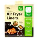 Everychef Square Air Fryer Liners 20 x20cm 50pk