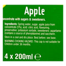 Squeeze It Apple 4 x 200ml