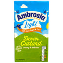 Ambrosia Devon Custard package with blue and green design