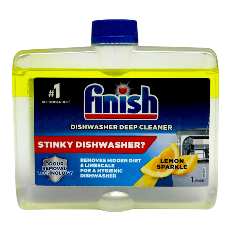 Finish Dishwasher Deep Cleaner Lemon Sparkle 250ml