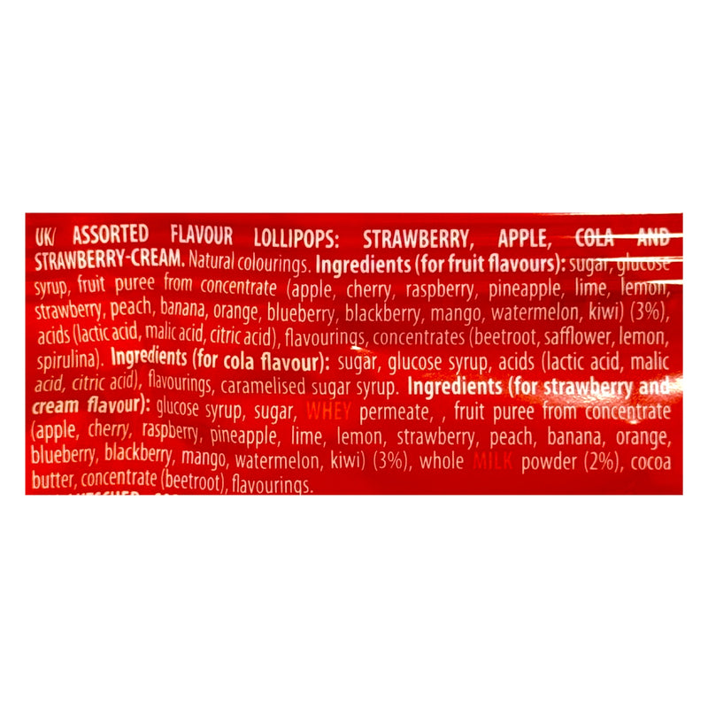 Chupa Chups The Best Of Lollipops 120g