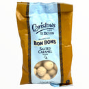 Bag of Bristows of Devon Bon Bons Salted Caramel flavor on a white background