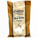 Packaging of Cristows of Devon Bon Bons Toffee on a white background